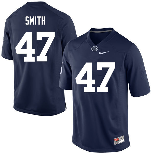 Men Penn State Nittany Lions #47 Brandon Smith College Football Jerseys-Navy